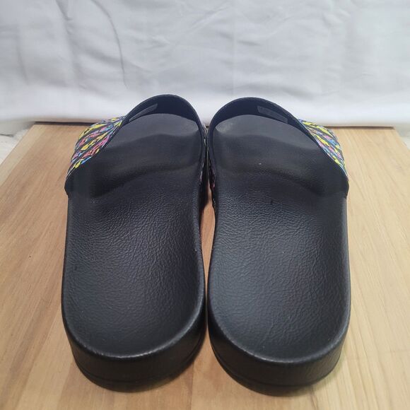 Adidas ADILETTE Geometric Print Slides Men's Size 12 - Picture 4 of 5